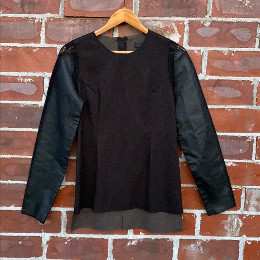 Stella & Jamie leather top
